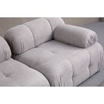 Casa si Gradina - Mobilier - Canapele si coltare - Coltare - Coltar, Atelier Del Sofa, lemn fag si pal, gri deschis, 190x160x95 cm - Infinity.ro