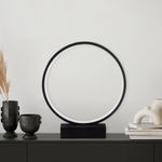 Casa si Gradina - Corpuri si surse de iluminat - Veioze si lampi - Veioze - Veioza, Opviq, metal, negru, 30x35x9 cm, led 12w - Infinity.ro