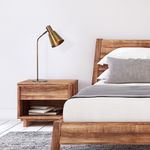 Casa si Gradina - Corpuri si surse de iluminat - Veioze si lampi - Veioze - Veioza, Opviq, metal, vintage, 14x28 cm - Infinity.ro