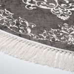Casa si Gradina - Textile si covoare - Covoare - Covoare casa - Covor, Conceptum Hypnose, gri alb, 180x180 cm, 100% poliester, antiderapant - Infinity.ro