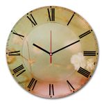 Casa si Gradina - Decoratiuni - Ceasuri - Ceas decorativ de perete, Wallxpert, mdf, multicolor, diametru 30 cm - Infinity.ro