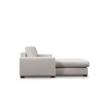 Casa si Gradina - Mobilier - Canapele si coltare - Coltare - Coltar, Hanah Home, lemn fag si pal, alb, 270x194x95 cm - Infinity.ro