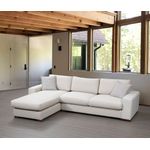 Casa si Gradina - Mobilier - Canapele si coltare - Coltare - Coltar, Hanah Home, lemn fag si pal, alb, 270x194x95 cm - Infinity.ro