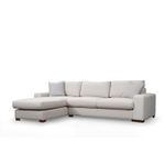 Casa si Gradina - Mobilier - Canapele si coltare - Coltare - Coltar, Hanah Home, lemn fag si pal, alb, 270x194x95 cm - Infinity.ro