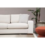 Casa si Gradina - Mobilier - Canapele si coltare - Coltare - Coltar, Hanah Home, lemn fag si pal, alb, 270x194x95 cm - Infinity.ro