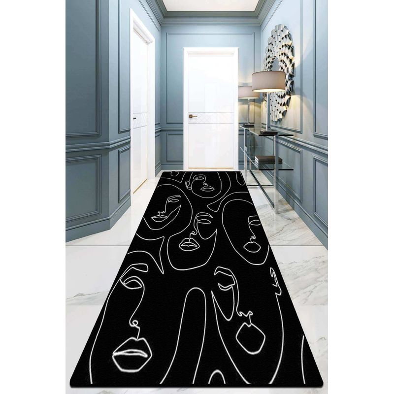 Casa si Gradina - Textile si covoare - Covoare - Covorase intrare - Covoras de hol, Conceptum Hypnose, multicolor, 80x200 cm, 100% poliester, antiderapant, 908CHL1661 - Infinity.ro