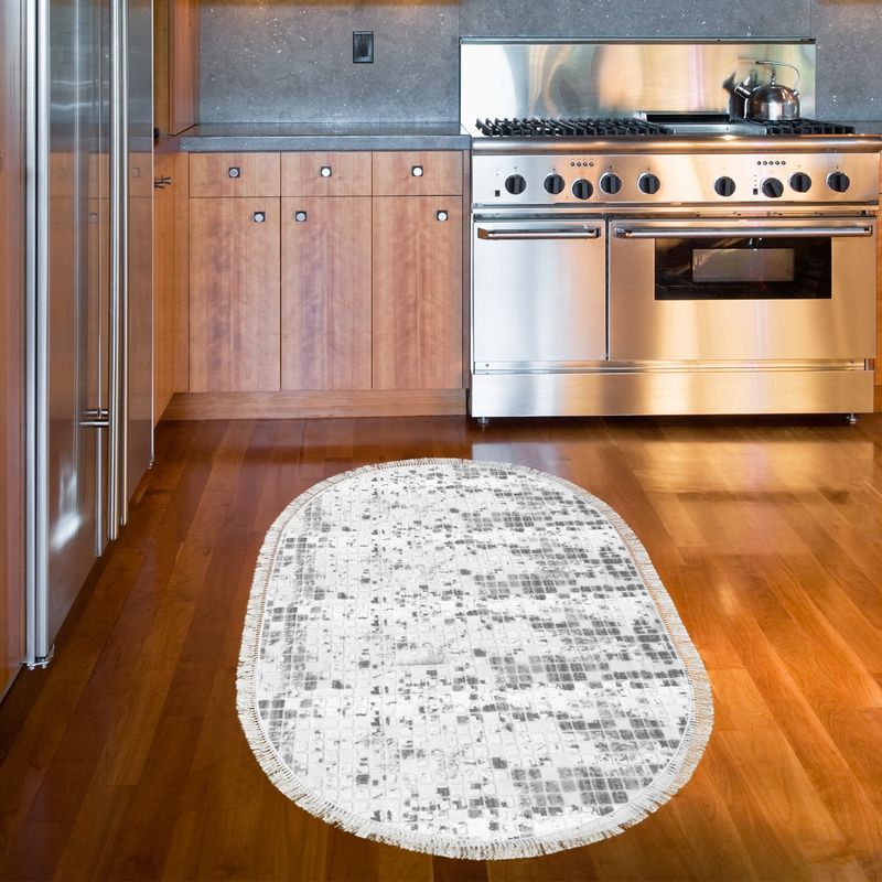 Casa si Gradina - Textile si covoare - Covoare - Covoare casa - Covor, Conceptum Hypnose, gri, 100x160 cm, 100% poliamida, antiderapant, lavabil la masina - Infinity.ro