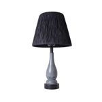 Casa si Gradina - Corpuri si surse de iluminat - Veioze si lampi - Veioze - Veioza, Opviq, lemn, gri negru, 24x47 cm - Infinity.ro