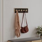 Casa si Gradina - Mobilier - Organizare si depozitare - Cuiere - Cuier, Hanah Home, pal melaminat, stejar, 54.2x16x2 cm - Infinity.ro