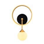 Casa si Gradina - Corpuri si surse de iluminat - Plafoniere, aplice si spoturi - Aplica, Opviq, metal, sticla, antique, 25x45x6 cm - Infinity.ro