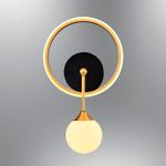 Casa si Gradina - Corpuri si surse de iluminat - Plafoniere, aplice si spoturi - Aplica, Opviq, metal, sticla, antique, 25x45x6 cm - Infinity.ro