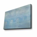 Casa si Gradina - Decoratiuni - Tablouri - Tablou decorativ pe panza, Wallxpert, multicolor, 45x70 cm, 100% panza, rama lemn, Claude Monet, 678CLD1112 - Infinity.ro