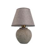 Casa si Gradina - Corpuri si surse de iluminat - Veioze si lampi - Veioze - Veioza, Opviq, ceramica, gri, 35 cm - Infinity.ro
