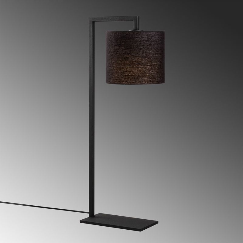 Casa si Gradina - Corpuri si surse de iluminat - Veioze si lampi - Veioze - Veioza, Opviq, metal, negru, 27x20x65 cm - Infinity.ro