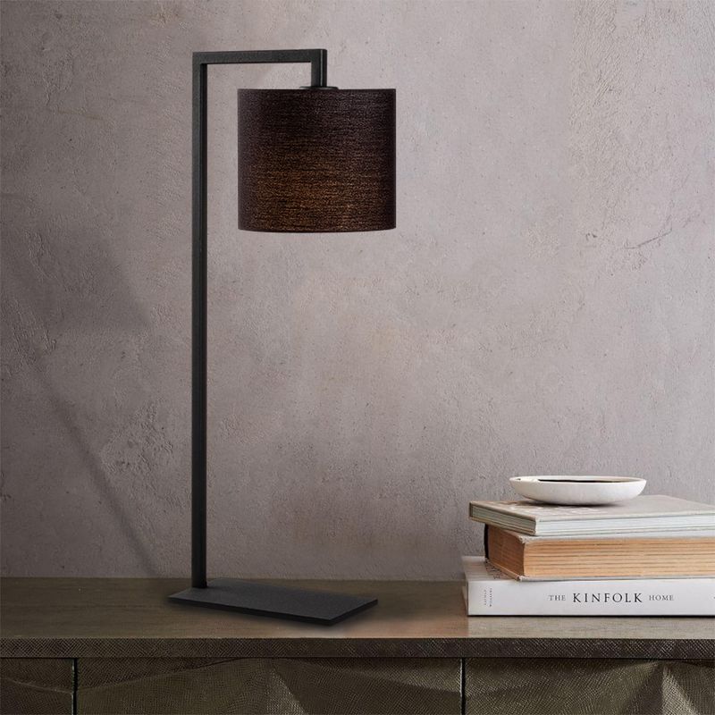 Casa si Gradina - Corpuri si surse de iluminat - Veioze si lampi - Veioze - Veioza, Opviq, metal, negru, 27x20x65 cm - Infinity.ro