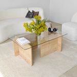 Casa si Gradina - Mobilier - Mese si birouri - Masute de cafea - Masuta de cafea, Hanah Home, pal melaminat, safir, 105x65x40 cm - Infinity.ro