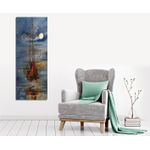 Casa si Gradina - Decoratiuni - Tablouri - Tablou decorativ, Wallxpert, panza, multicolor, 30x80 cm, rama lemn, 762SYM3297 - Infinity.ro