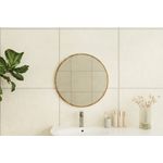 Casa si Gradina - Decoratiuni - Oglinzi - Oglinda, Hanah Home, mdf, nuc, 60x60x2.2 cm - Infinity.ro