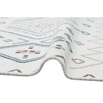 Casa si Gradina - Textile si covoare - Covoare - Covoare casa - Covor, Conceptum Hypnose, bej, albastru, 160x230 cm, 100% bumbac, tesatura plata - Infinity.ro