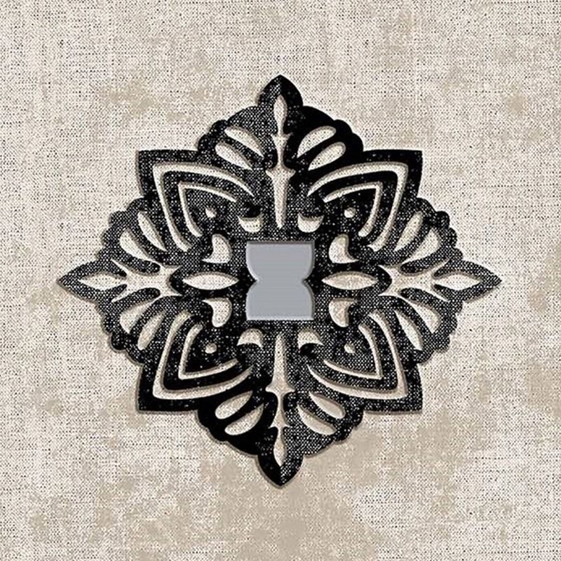 Casa si Gradina - Textile si covoare - Covoare - Covorase intrare - Covoras de intrare, Conceptum Hypnose, alb-negru, 80x150 cm, 100% poliester, antiderapant, 905ANR1116 - Infinity.ro