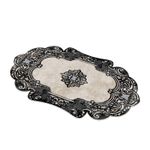 Casa si Gradina - Textile si covoare - Covoare - Covorase intrare - Covoras de intrare, Conceptum Hypnose, alb-negru, 80x150 cm, 100% poliester, antiderapant, 905ANR1116 - Infinity.ro