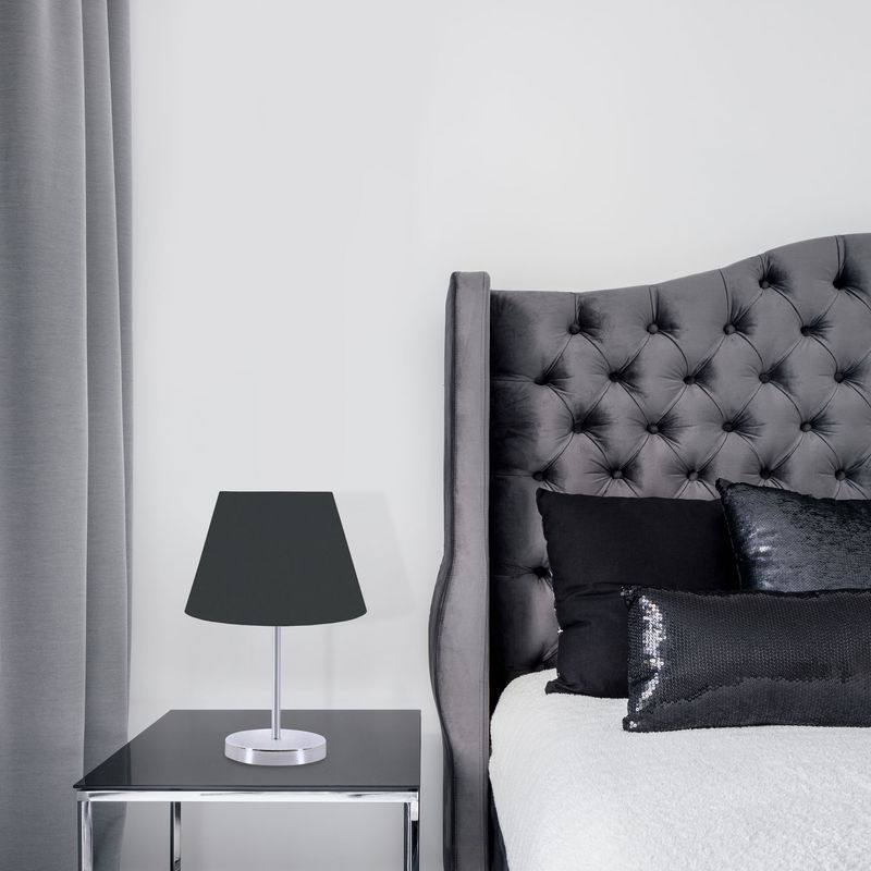 Casa si Gradina - Corpuri si surse de iluminat - Veioze si lampi - Veioze - Veioza, Opviq, pvc si metal, antracit, 17x22x37 cm - Infinity.ro