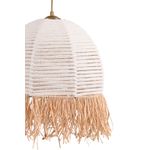 Casa si Gradina - Corpuri si surse de iluminat - Lustre si pendule - Candelabru, Opviq, corp metalic, alb, bumbac, 30x80 cm - Infinity.ro