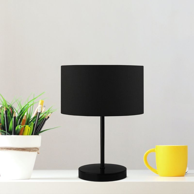 Casa si Gradina - Corpuri si surse de iluminat - Veioze si lampi - Veioze - Veioza, Opviq, pvc, negru, 15x24x37 cm - Infinity.ro