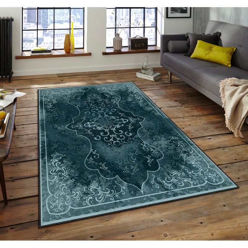 Casa si Gradina - Textile si covoare - Covoare - Covoare casa - Covor, Conceptum Hypnose, multicolor, 100x180 cm, 100% poliester, antiderapant, 288NGR1933 - Infinity.ro