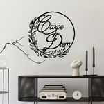 Casa si Gradina - Decoratiuni - Decoratiuni perete - Accesoriu decorativ de perete, Wallxpert, metal, negru, 56x56 cm - Infinity.ro
