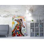 Casa si Gradina - Decoratiuni - Tablouri - Tablou canvas decorativ, Wallxpert, multicolor, 50x70 cm, bumbac si poliester, rama lemn, 227WRZ1107 - Infinity.ro