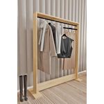 Casa si Gradina - Mobilier - Organizare si depozitare - Cuiere - Cuier, Hanah Home, pal melaminat, stejar safir, 12x124x100 cm - Infinity.ro