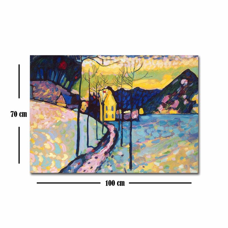 Casa si Gradina - Decoratiuni - Tablouri - Tablou canvas decorativ, Wallxpert, panza de caprioara, multicolor, 70x100 cm, 249CVT1543 - Infinity.ro