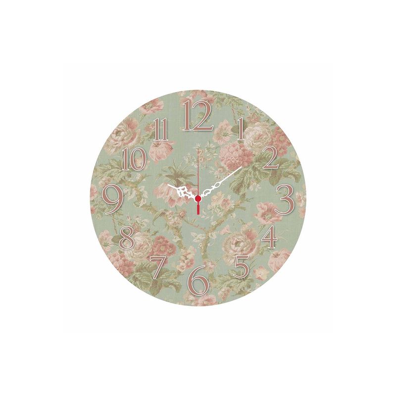 Casa si Gradina - Decoratiuni - Ceasuri - Ceas decorativ, Wallxpert, mdf, multicolor, 40 cm, 238HMA3111 - Infinity.ro