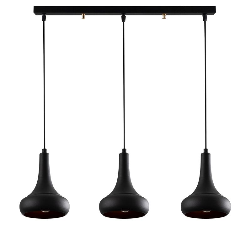 Casa si Gradina - Corpuri si surse de iluminat - Lustre si pendule - Candelabru, Opviq, fier, negru, 66x16x113 cm - Infinity.ro