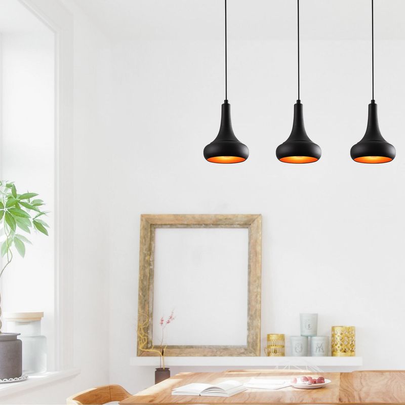 Casa si Gradina - Corpuri si surse de iluminat - Lustre si pendule - Candelabru, Opviq, fier, negru, 66x16x113 cm - Infinity.ro