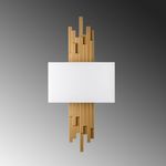 Casa si Gradina - Corpuri si surse de iluminat - Plafoniere, aplice si spoturi - Aplica, Opviq, metal, auriu alb, 35x75x10 cm - Infinity.ro