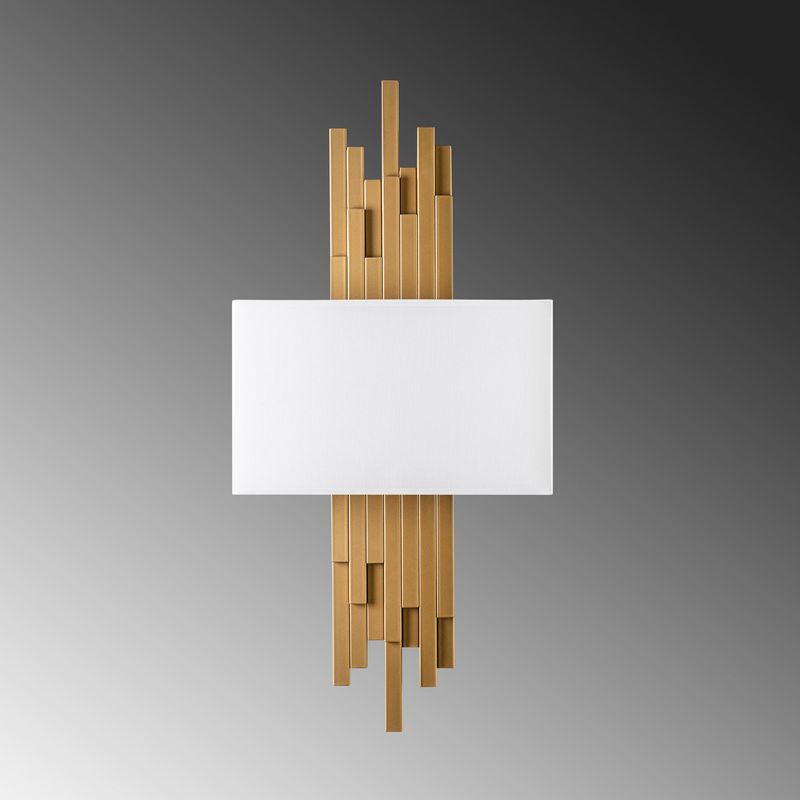 Casa si Gradina - Corpuri si surse de iluminat - Plafoniere, aplice si spoturi - Aplica, Opviq, metal, auriu alb, 35x75x10 cm - Infinity.ro