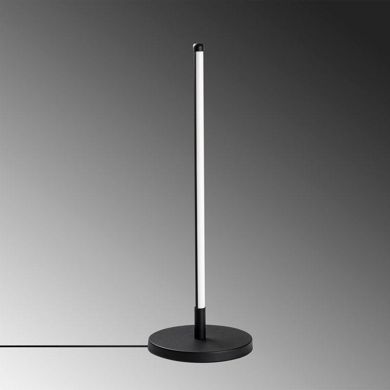 Casa si Gradina - Corpuri si surse de iluminat - Veioze si lampi - Veioze - Veioza, Opviq, metal, negru, 18x51 cm - Infinity.ro