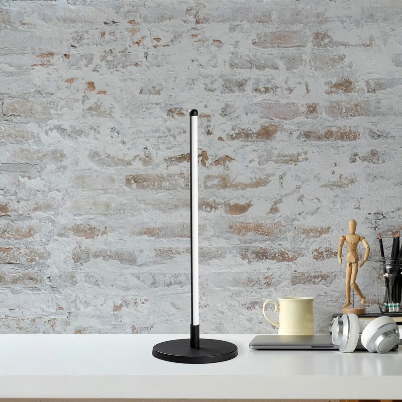 Casa si Gradina - Corpuri si surse de iluminat - Veioze si lampi - Veioze - Veioza, Opviq, metal, negru, 18x51 cm - Infinity.ro