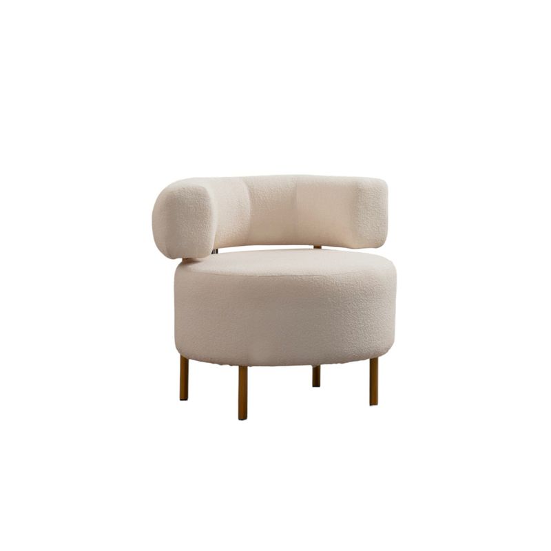 Casa si Gradina - Mobilier - Scaune si fotolii - Fotolii - Fotoliu, Atelier Del Sofa, lemn de fag si panouri aglomerate, alb, 76x85x80 cm - Infinity.ro