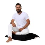 Casa si Gradina - Gradina si terasa - Mobilier exterior - Perne decorative exterior - Perna de gradina, Hanah Home, negru, 70x70 cm, poliester, impermeabila - Infinity.ro