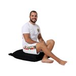 Casa si Gradina - Gradina si terasa - Mobilier exterior - Perne decorative exterior - Perna de gradina, Hanah Home, negru, 70x70 cm, poliester, impermeabila - Infinity.ro