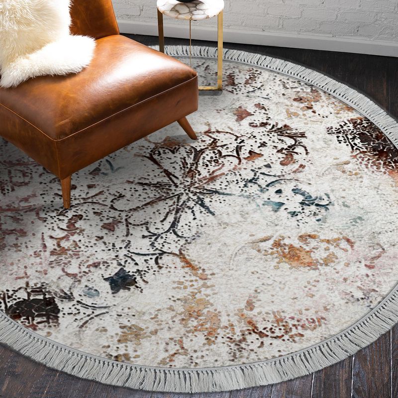 Casa si Gradina - Textile si covoare - Covoare - Covoare casa - Covor, Conceptum Hypnose, multicolor, 160x160 cm, 100% poliester, antiderapant - Infinity.ro