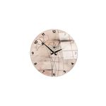 Casa si Gradina - Decoratiuni - Ceasuri - Ceas de perete decorativ, Wallxpert, sticla, multicolor, diametru 40 cm, 884ASF1117 - Infinity.ro