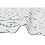 Casa si Gradina - Textile si covoare - Covoare - Covoare casa - Covor, Conceptum Hypnose, bej, albastru, mink, 120x180 cm, 100% bumbac, tesatura plata, lavabil la masina - Infinity.ro