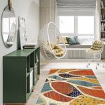 Casa si Gradina - Textile si covoare - Covoare - Covoare casa - Covor, Conceptum Hypnose, multicolor, 80x200 cm, 70% bumbac, antiderapant - Infinity.ro