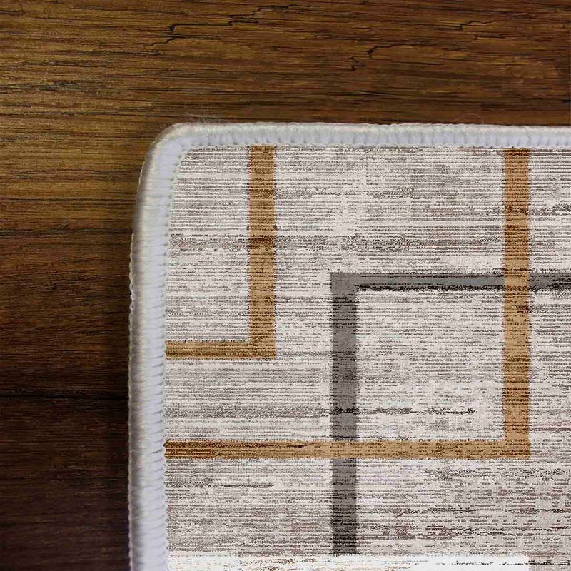 Casa si Gradina - Textile si covoare - Covoare - Covoare casa - Covor, Conceptum Hypnose, nurca maro, 100x150 cm, 100% poliester, antiderapant - Infinity.ro