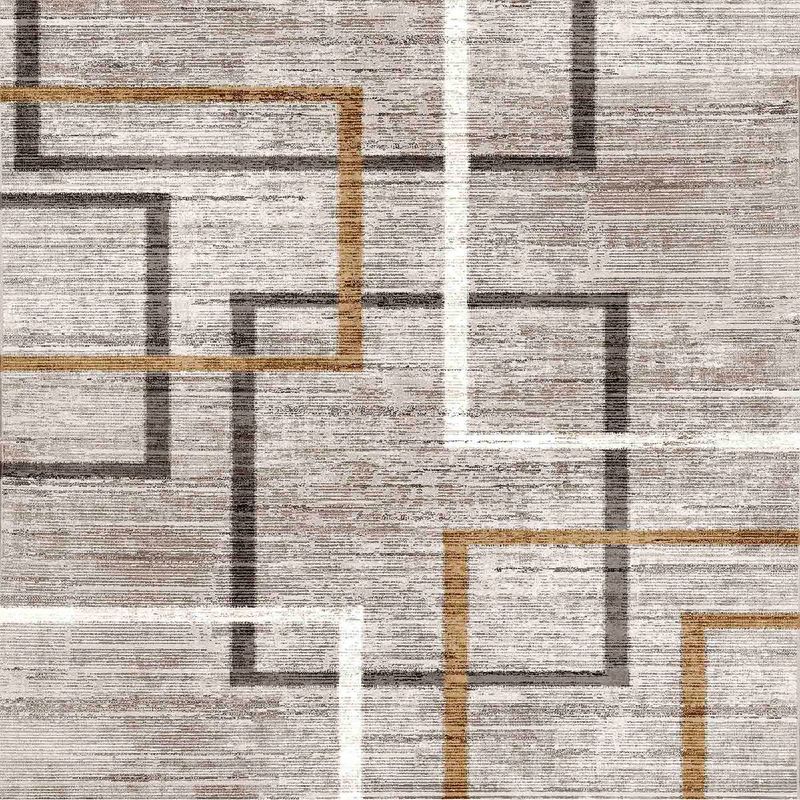 Casa si Gradina - Textile si covoare - Covoare - Covoare casa - Covor, Conceptum Hypnose, nurca maro, 100x150 cm, 100% poliester, antiderapant - Infinity.ro