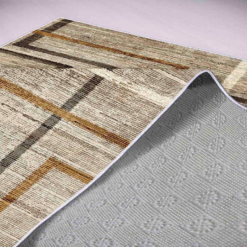 Casa si Gradina - Textile si covoare - Covoare - Covoare casa - Covor, Conceptum Hypnose, nurca maro, 100x150 cm, 100% poliester, antiderapant - Infinity.ro